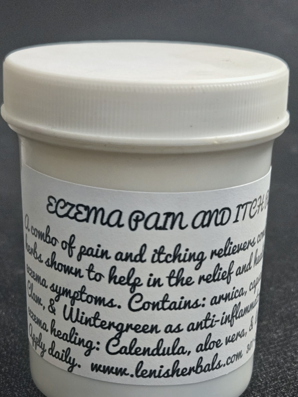 Eczema Pain & Itch Relief Cream – White